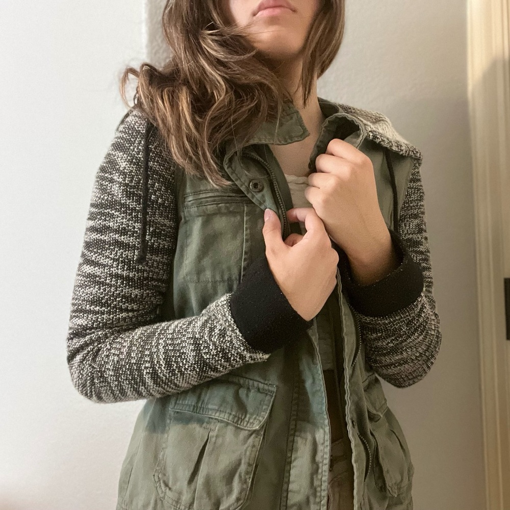 Mudd Army Green Jacket